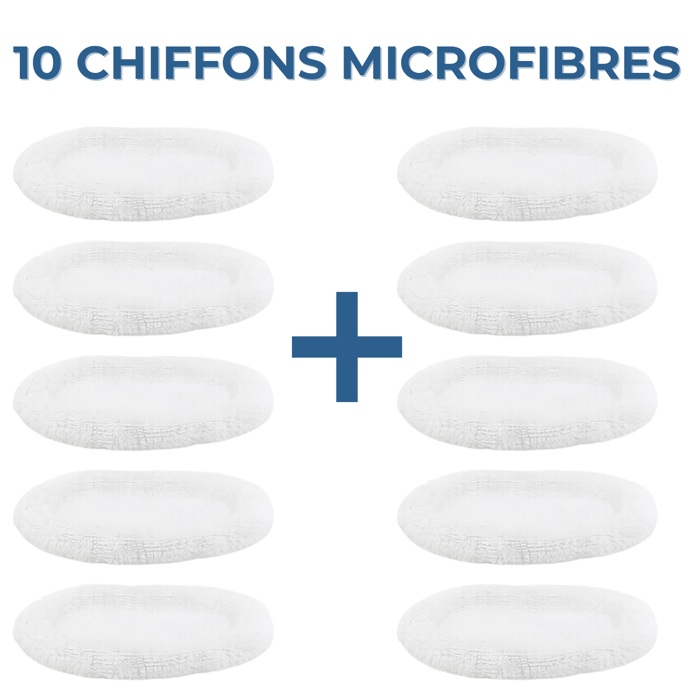 10 paños de microfibra de alto rendimiento