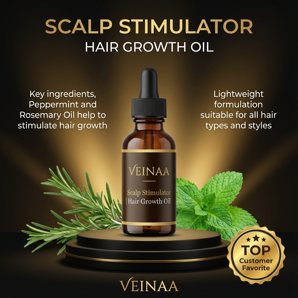 Scalp Stimulator | Hair Growth Oil