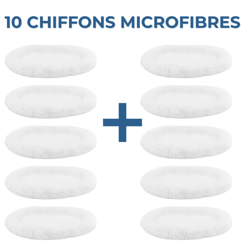 10 paños de microfibra de alto rendimiento
